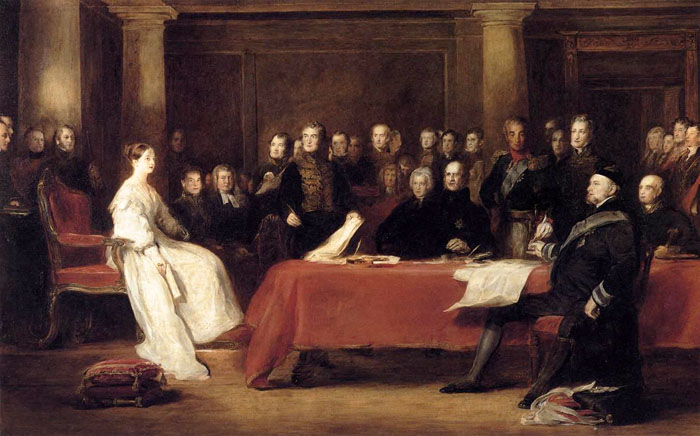 the first council of queen victoria